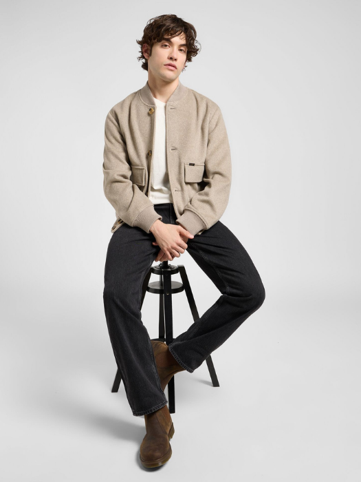 Lee Blugi Negri HADEN Relaxed Straight Barbati [5]