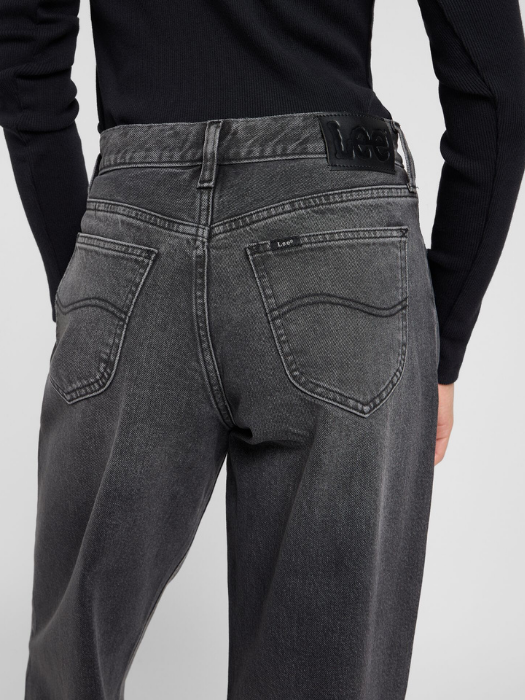 Lee Blugi Charred Black Low Slung Slouch Loose Femei [5]