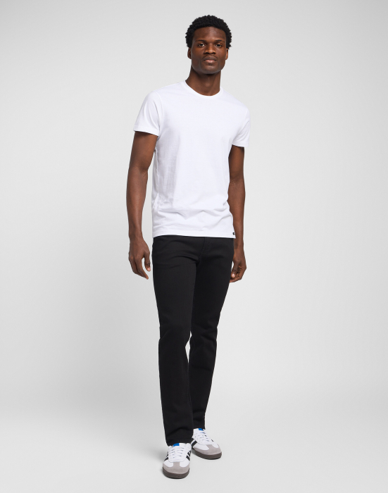 Lee Мужские Джинсы Чёрные RIDER Slim Straight [3]