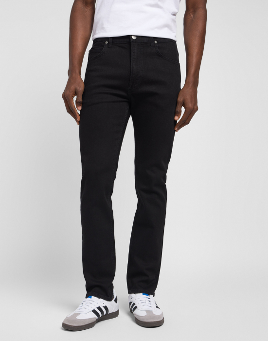 Lee Мужские Джинсы Чёрные RIDER Slim Straight [1]