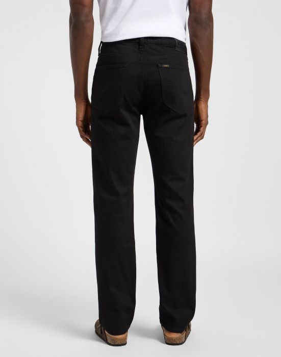 Lee Blugi Negri WEST Regular Straight Barbati [2]
