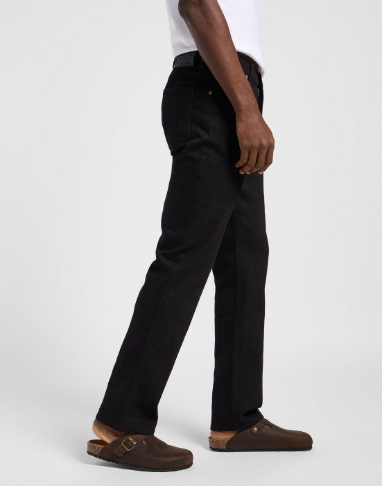 Lee Blugi Negri WEST Regular Straight Barbati [3]