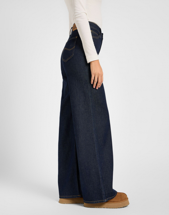 Lee Blugi Indigo STELLA A LINE High Waist Wide Leg Femei [4]