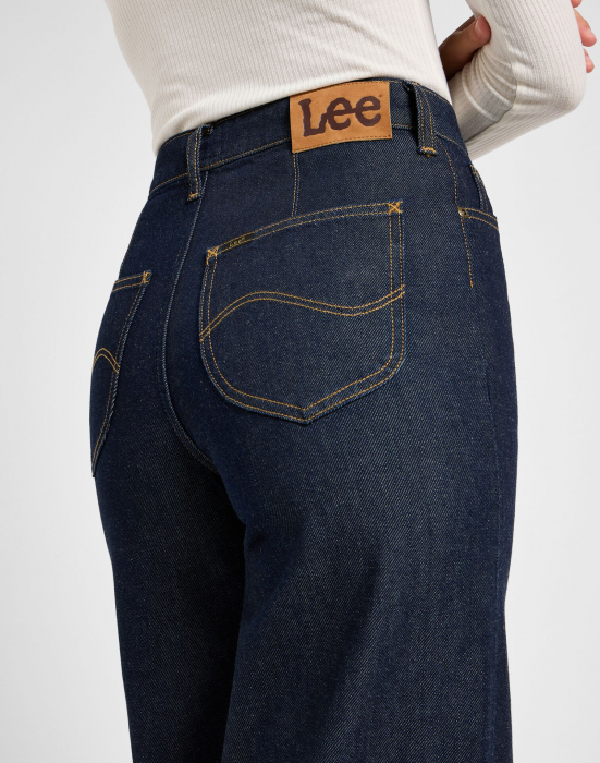Lee Blugi Indigo STELLA A LINE High Waist Wide Leg Femei [5]