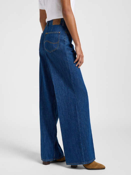 Lee Blugi Albastri STELLA Wide Leg Femei [3]