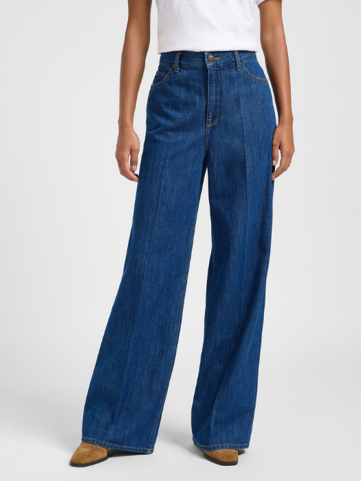 Lee Blugi Albastri STELLA Wide Leg Femei [2]