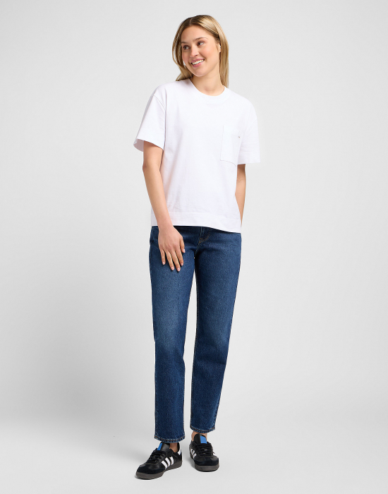 Lee Женские Джинсы Синие CAROL Regular Straight [3]