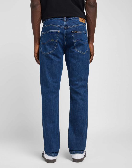 Lee Мужские Джинсы Dark Stonewash Classic Straight [2]