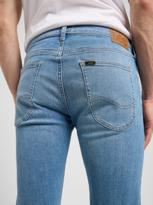 Lee Мужские Джинсы Светло-Синие LUKE Slim Tapered [5]