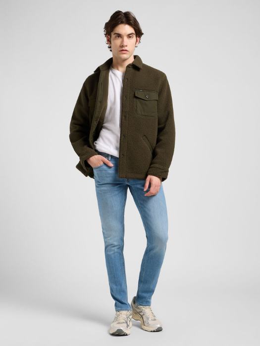 Lee Мужские Джинсы Светло-Синие LUKE Slim Tapered [1]