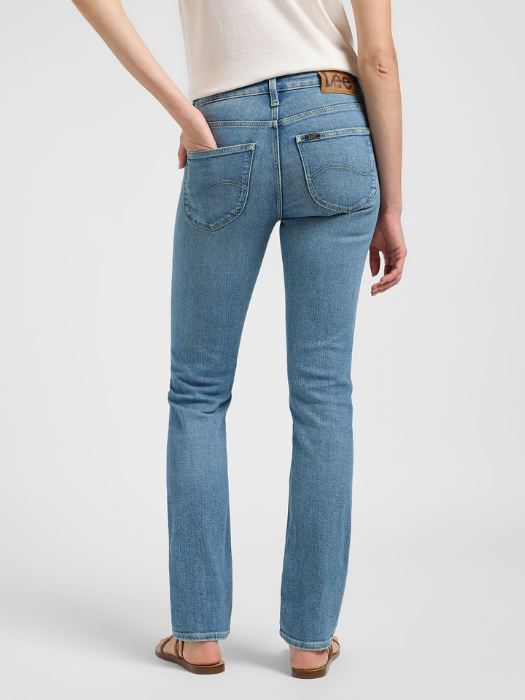 Lee Женские Джинсы Светло-Синие ELLY Slim Straight [2]