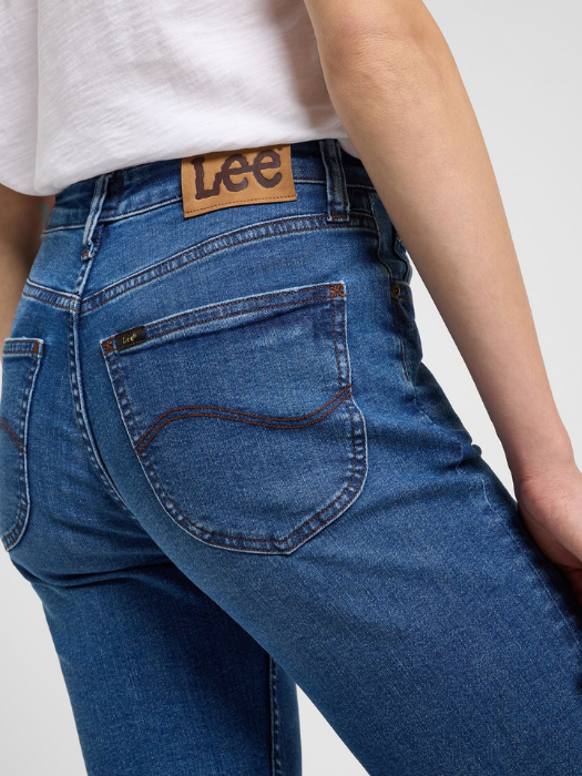 Lee Blugi Albastri CAROL Regular Straight Femei [4]