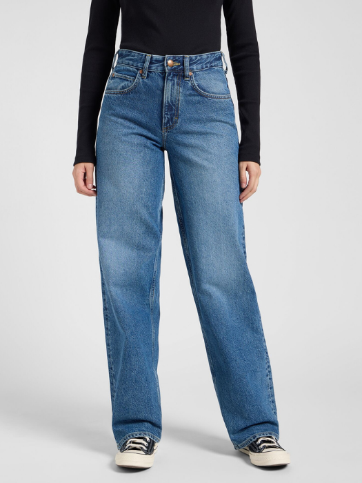 Lee Женские Джинсы In Too Deep Rider Loose Loose Straight [2]