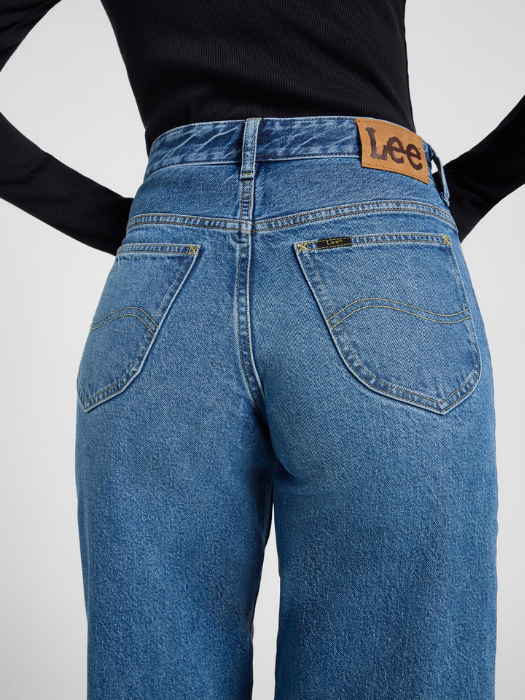 Lee Женские Джинсы In Too Deep Rider Loose Loose Straight [5]