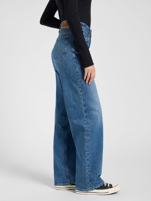 Lee Женские Джинсы In Too Deep Rider Loose Loose Straight [3]