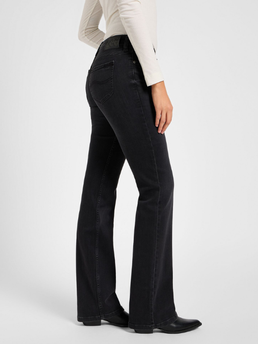 Lee Blugi Negri Jessica Low Rise Bootcut Femei [2]