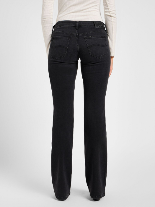 Lee Blugi Negri Jessica Low Rise Bootcut Femei [3]