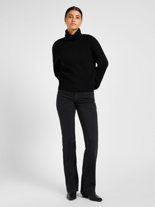 Lee Blugi Negri Jessica Low Rise Bootcut Femei [5]