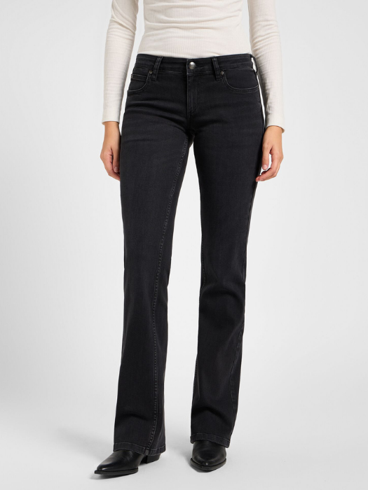 Lee Blugi Negri Jessica Low Rise Bootcut Femei [1]