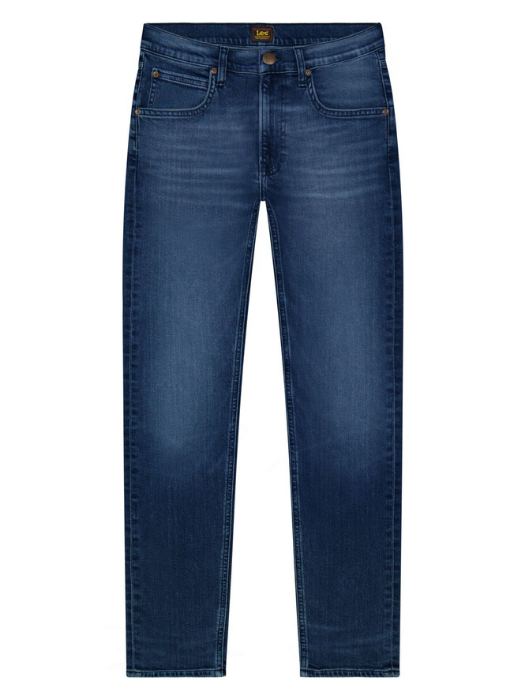 Lee Blugi Albastri LUKE Slim Tapered Barbati [6]