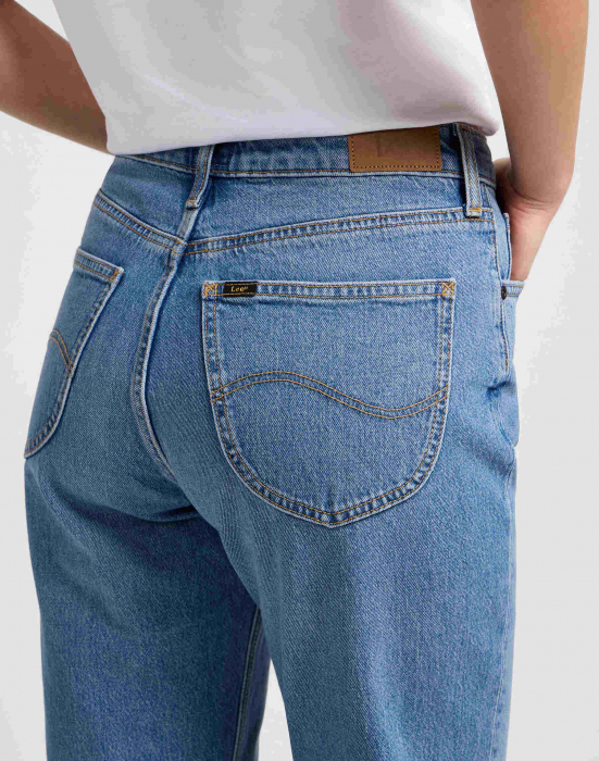 Lee Blugi Albastri CAROL Regular Straight Femei [5]