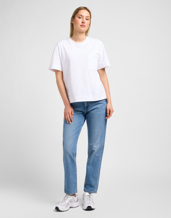 Lee Blugi Albastri CAROL Regular Straight Femei [3]