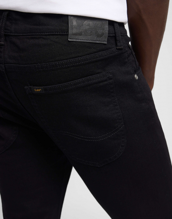 Lee Мужские Джинсы Чёрные LUKE Slim Tapered [5]