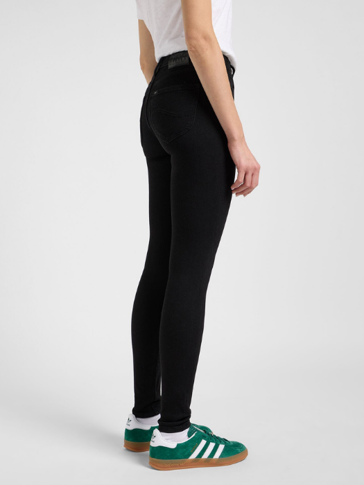 Lee Blugi Negri SCARLETT HIGH High Waist Skinny Femei [3]