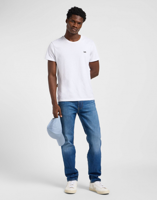 Lee Мужские Джинсы Темно-Коричневые RIDER Slim Straight [5]