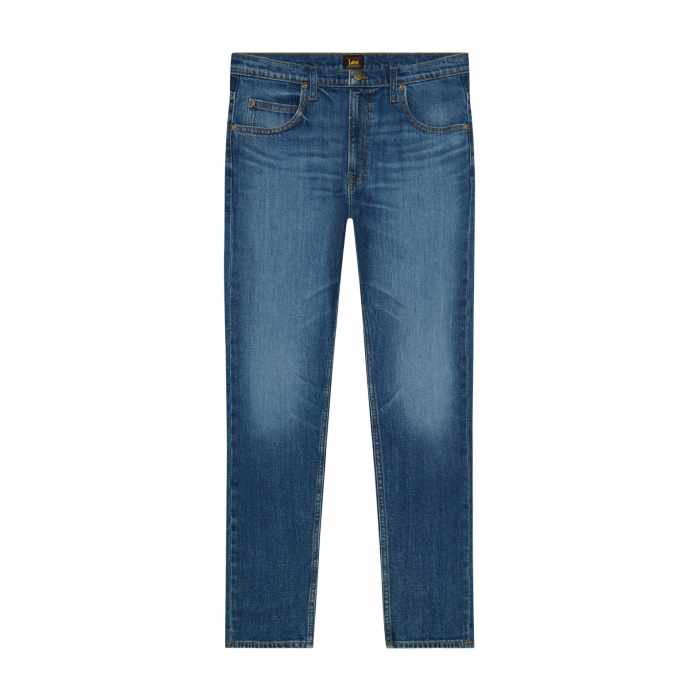 Lee Мужские Джинсы Темно-Коричневые RIDER Slim Straight [6]