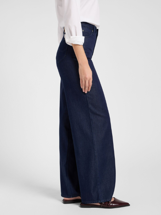 Lee Женские Джинсы Regal Blue Stella High Waist Wide Leg [3]