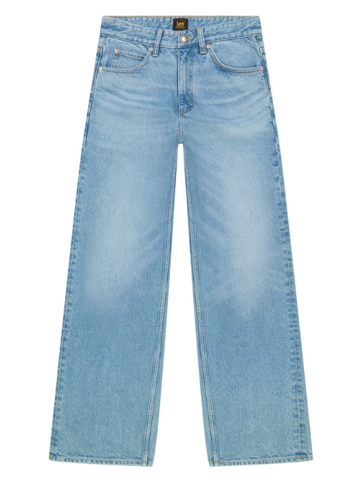 Lee Blugi Albastri Deschisi RIDER LOOSE Loose Straight Femei [6]