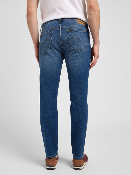 Lee Blugi Albastri RIDER Slim Straight Barbati [4]