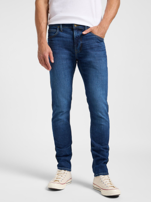 Lee Мужские Джинсы Синие LUKE Slim Tapered [2]