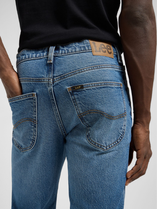 Lee Blugi Albastri BROOKLYN STRAIGHT Classic Straight Barbati [4]
