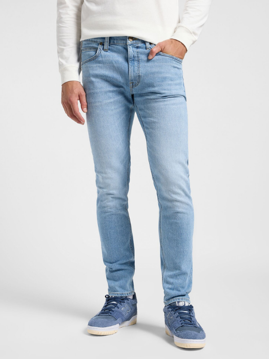 Lee Blugi Albastri Deschisi LUKE Slim Tapered Barbati [1]