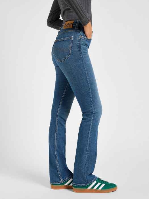 Lee Женские Джинсы Синие BREESE BOOT Bootcut [3]