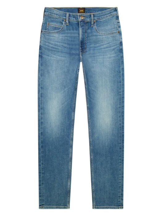 Lee Мужские Джинсы Светло-Синие RIDER Slim Straight [6]