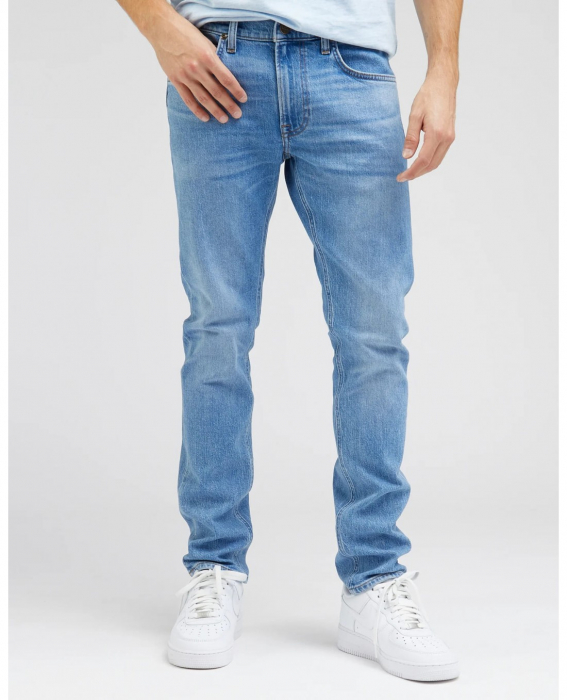 Lee Мужские Джинсы Синие LUKE Slim Tapered [1]