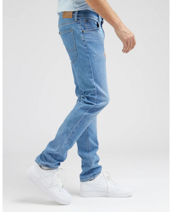 Lee Мужские Джинсы Синие LUKE Slim Tapered [3]