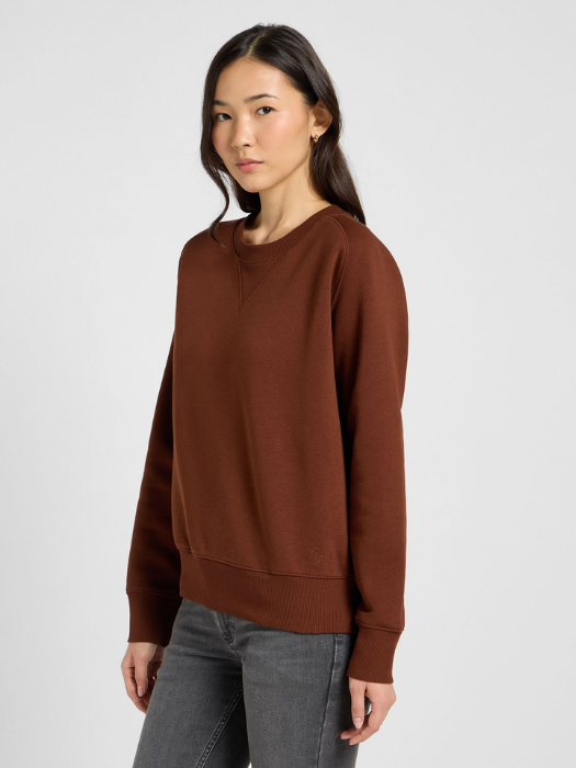 Lee Bluza Caramiziu Relaxed Femei [3]