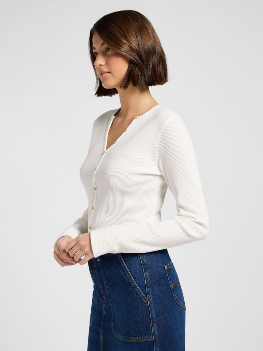 Lee Женский Свитшот Белый Slim [3]