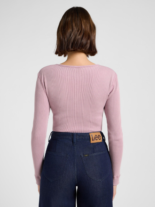 Lee Bluza Roz Deschis Slim Femei [3]