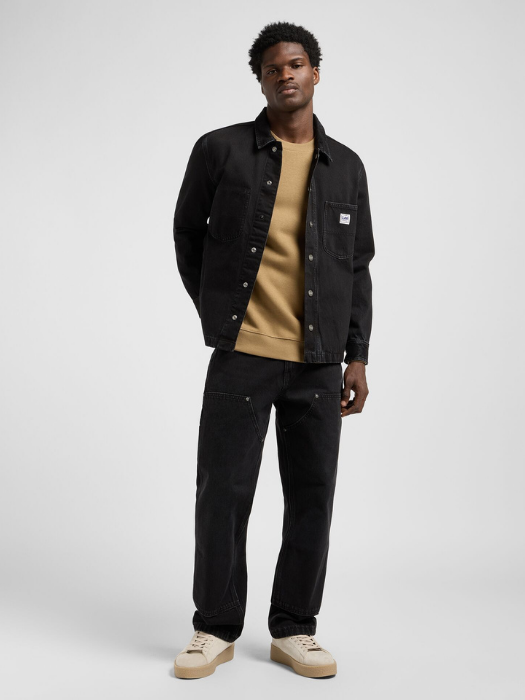 Lee Camasa Neagra Relaxed Barbati [1]
