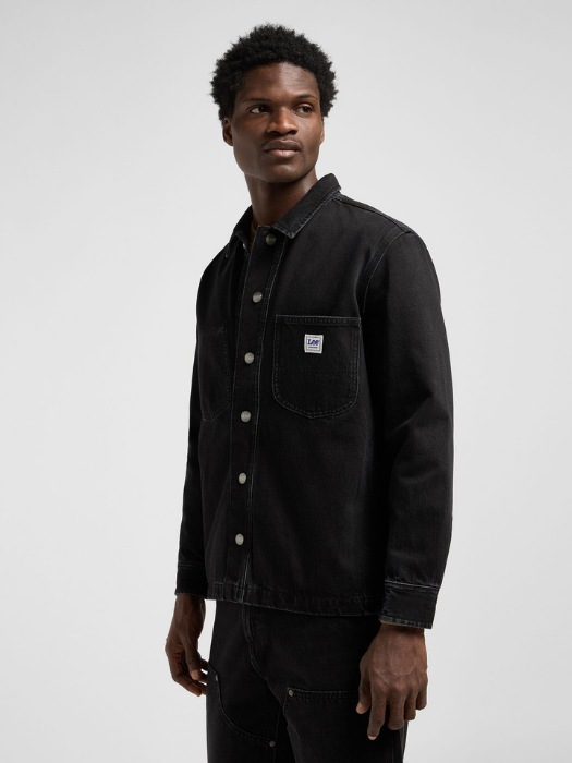 Lee Camasa Neagra Relaxed Barbati [3]
