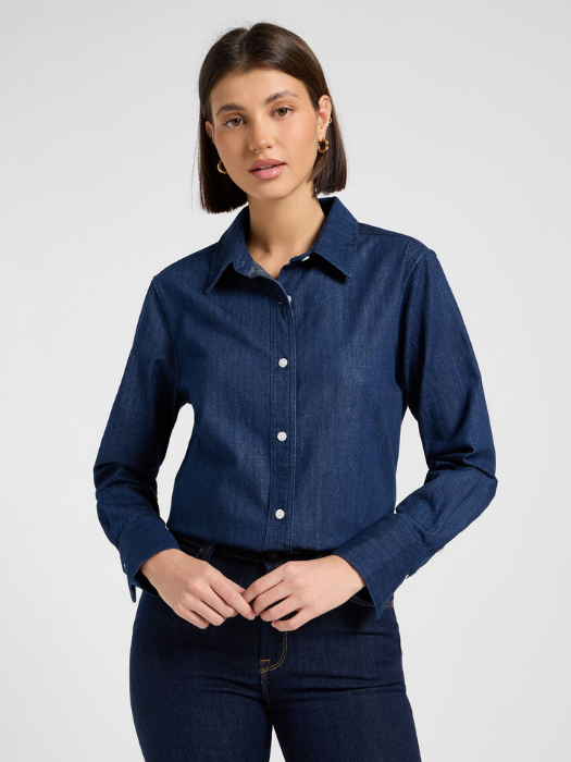 Lee Camasa Navy Regular Femei [1]