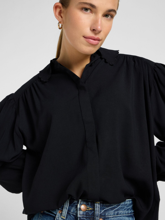 Lee Camasa Neagra Regular Femei [4]