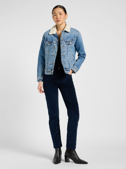 Lee Geaca Blue Regular Femei [1]