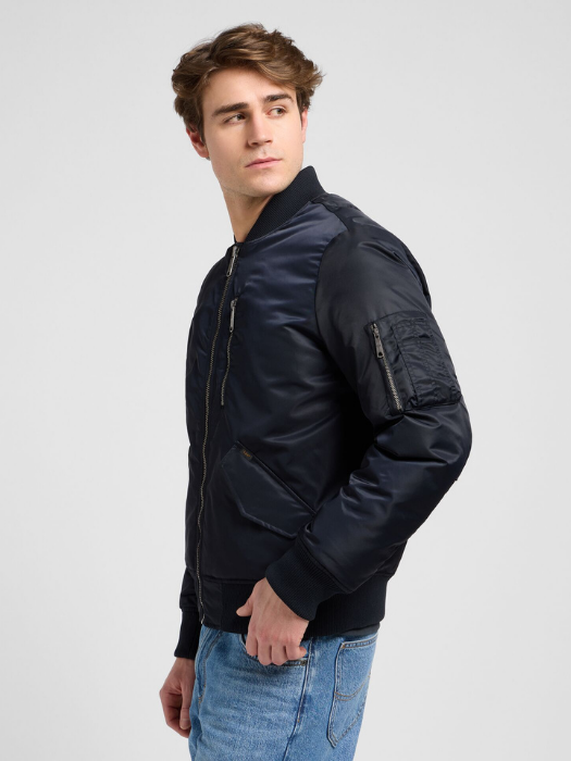 Lee Geaca Neagra Relaxed Barbati [3]
