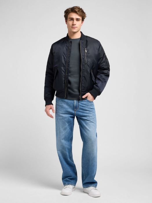 Lee Geaca Neagra Relaxed Barbati [1]